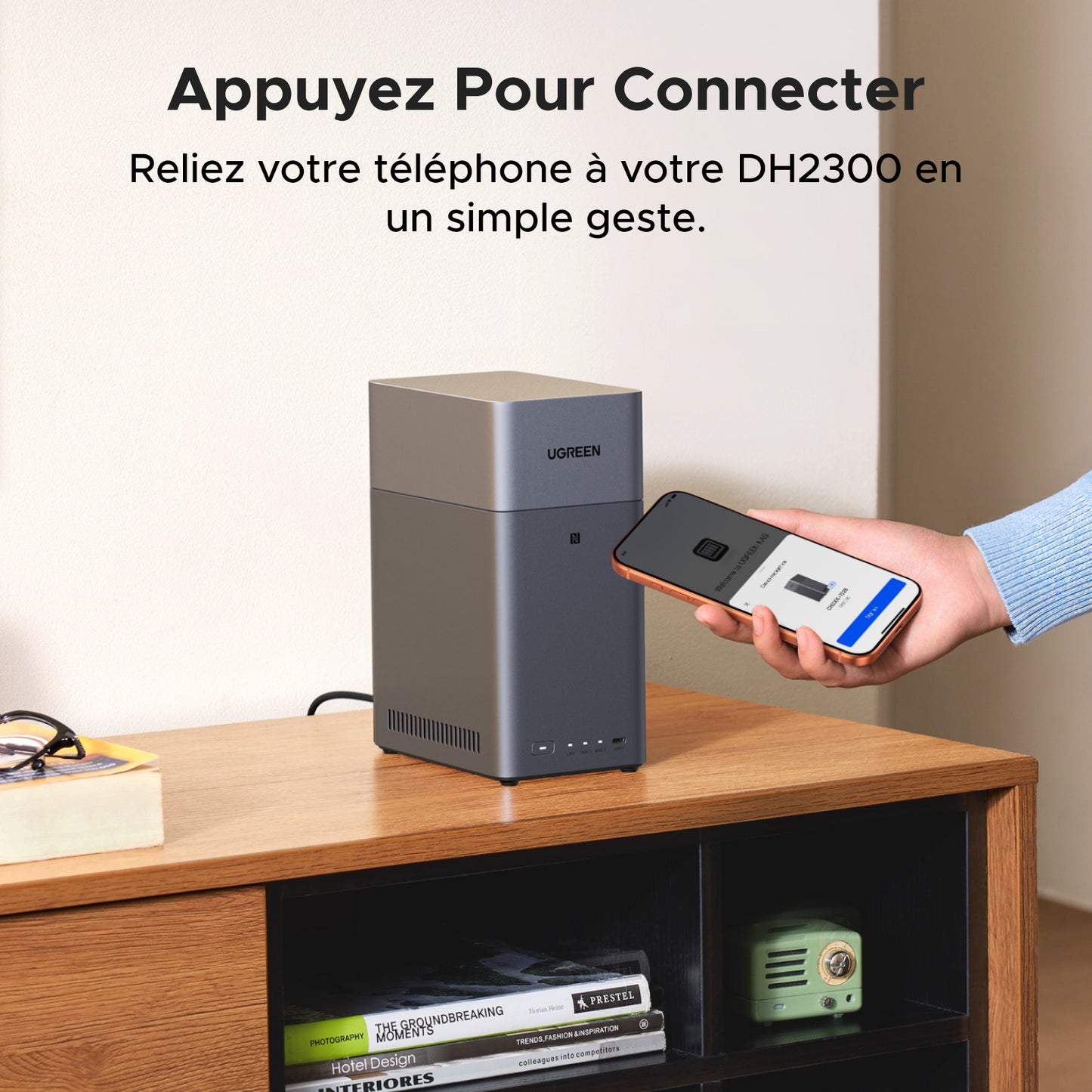 NAS UGREEN NASync DH2300 - 2 Baies - 60 To