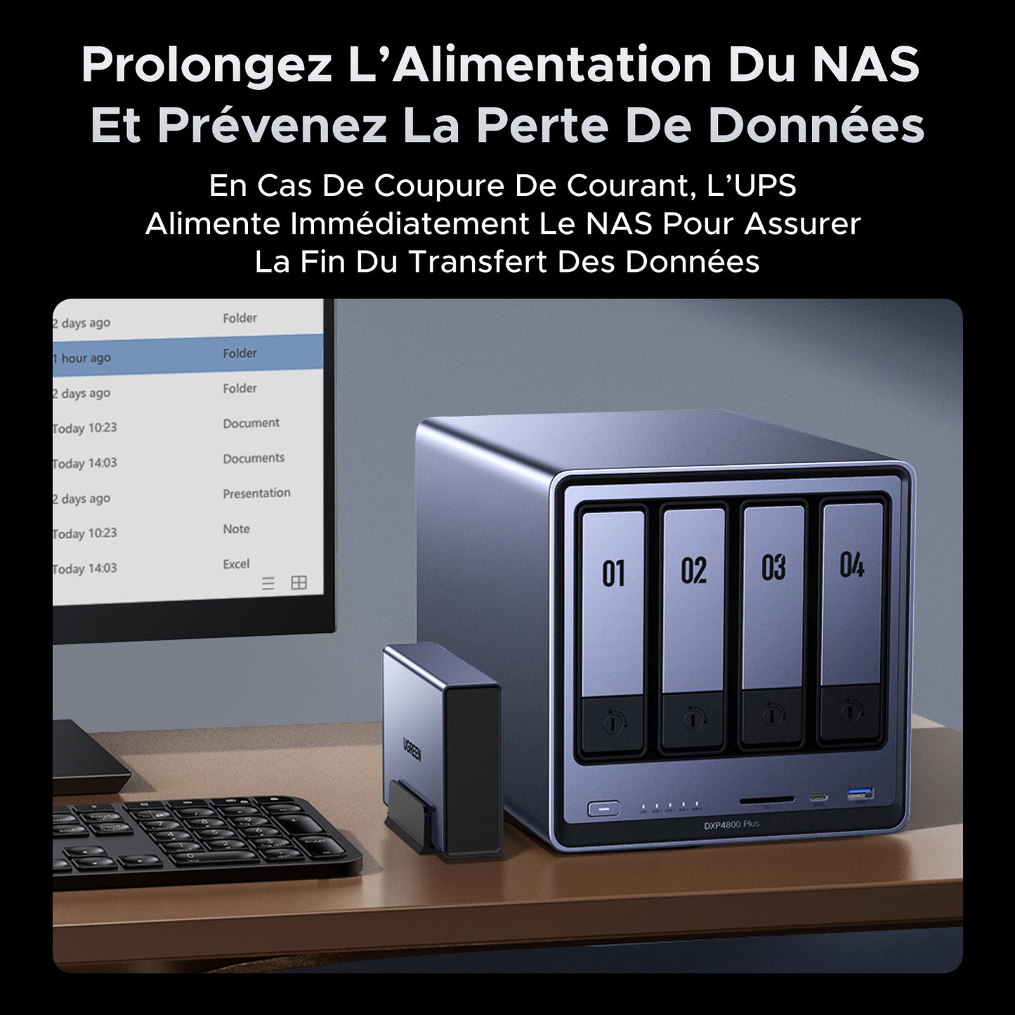 UGREEN NAS 120W DC Uninterruptible Power Supply