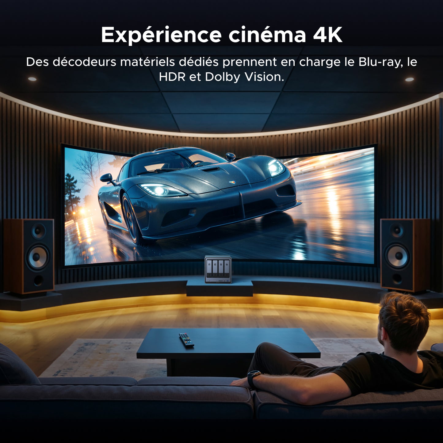 UGREEN NASync DXP4800 Pro - NAS 4 baies 136 To