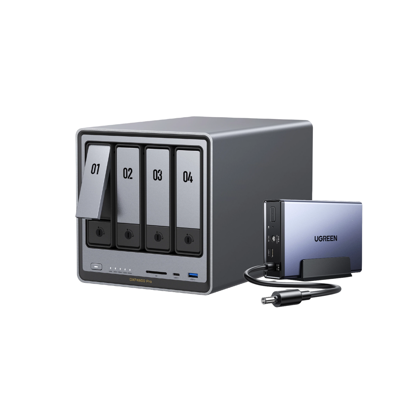 UGREEN NASync DXP4800 Pro - NAS 4 baies 136 To