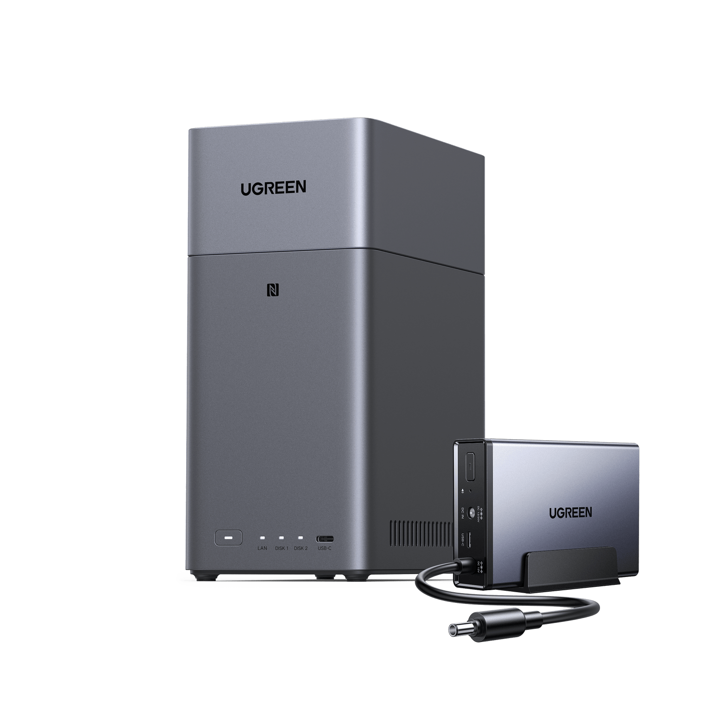 NAS UGREEN NASync DH2300 - 2 Baies - 60 To