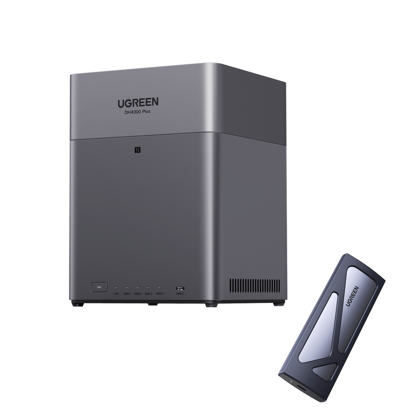 UGREEN NASync DH4300 Plus 4 Baies 120TB NAS