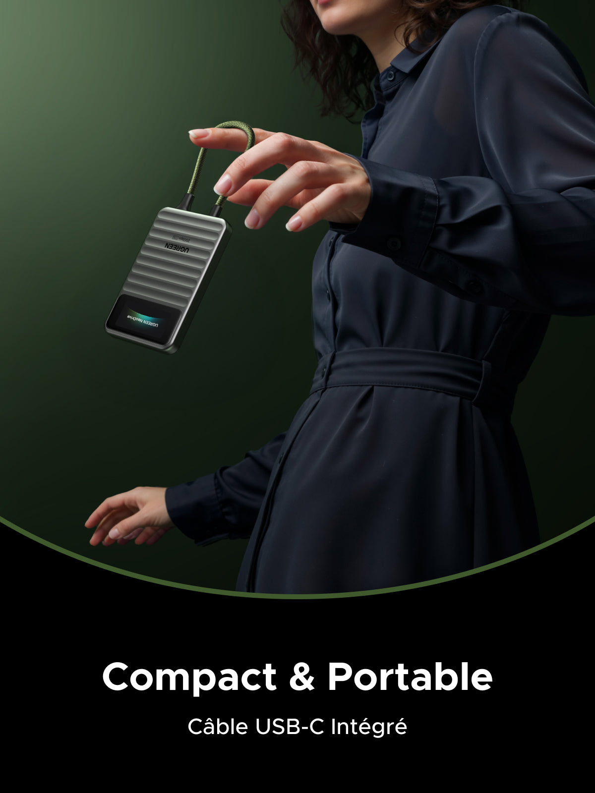 UGREEN NeoDrive Go D709 – Disque SSD Externe 20Gbps 1To