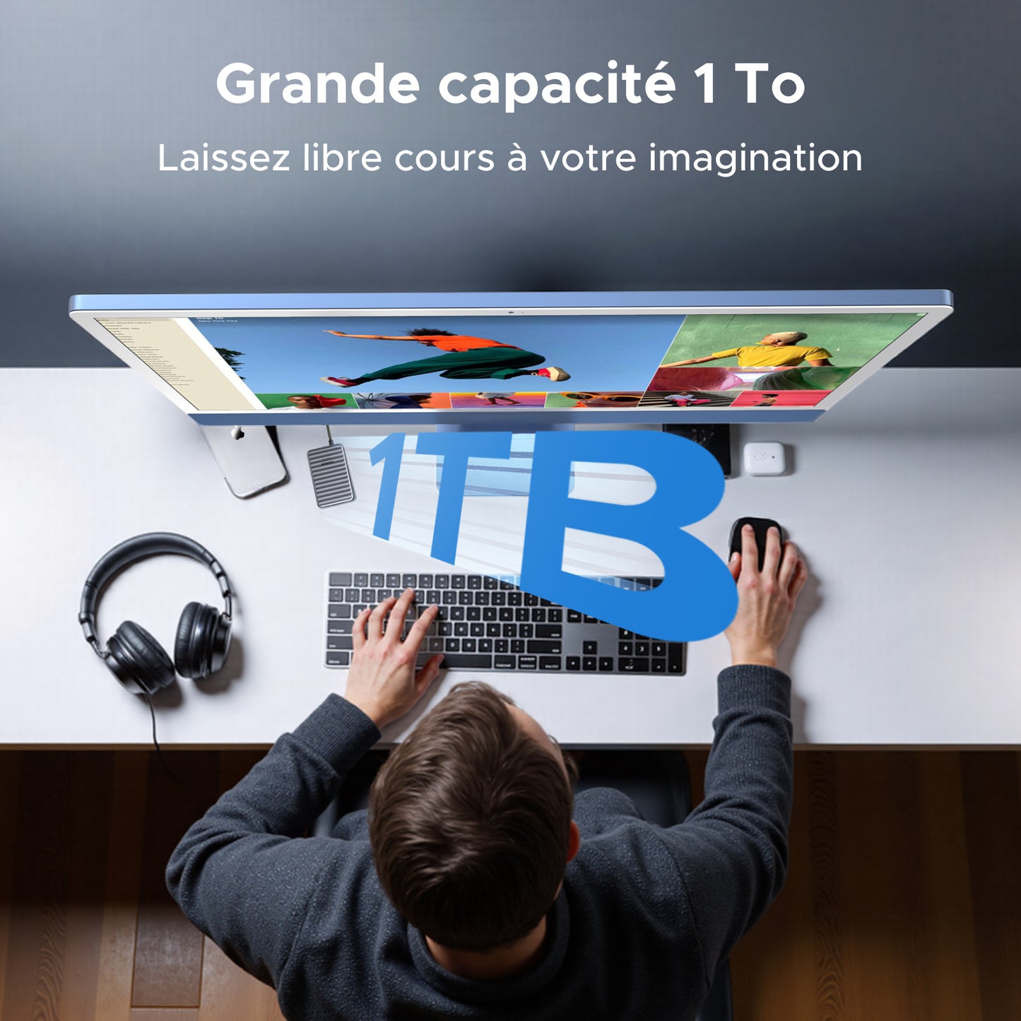 UGREEN NeoDrive Go D710 – Disque SSD Externe 40Gbps 1To