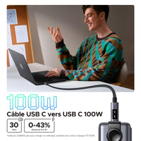 UGREEN Uno Câble USB C vers USB C 100W