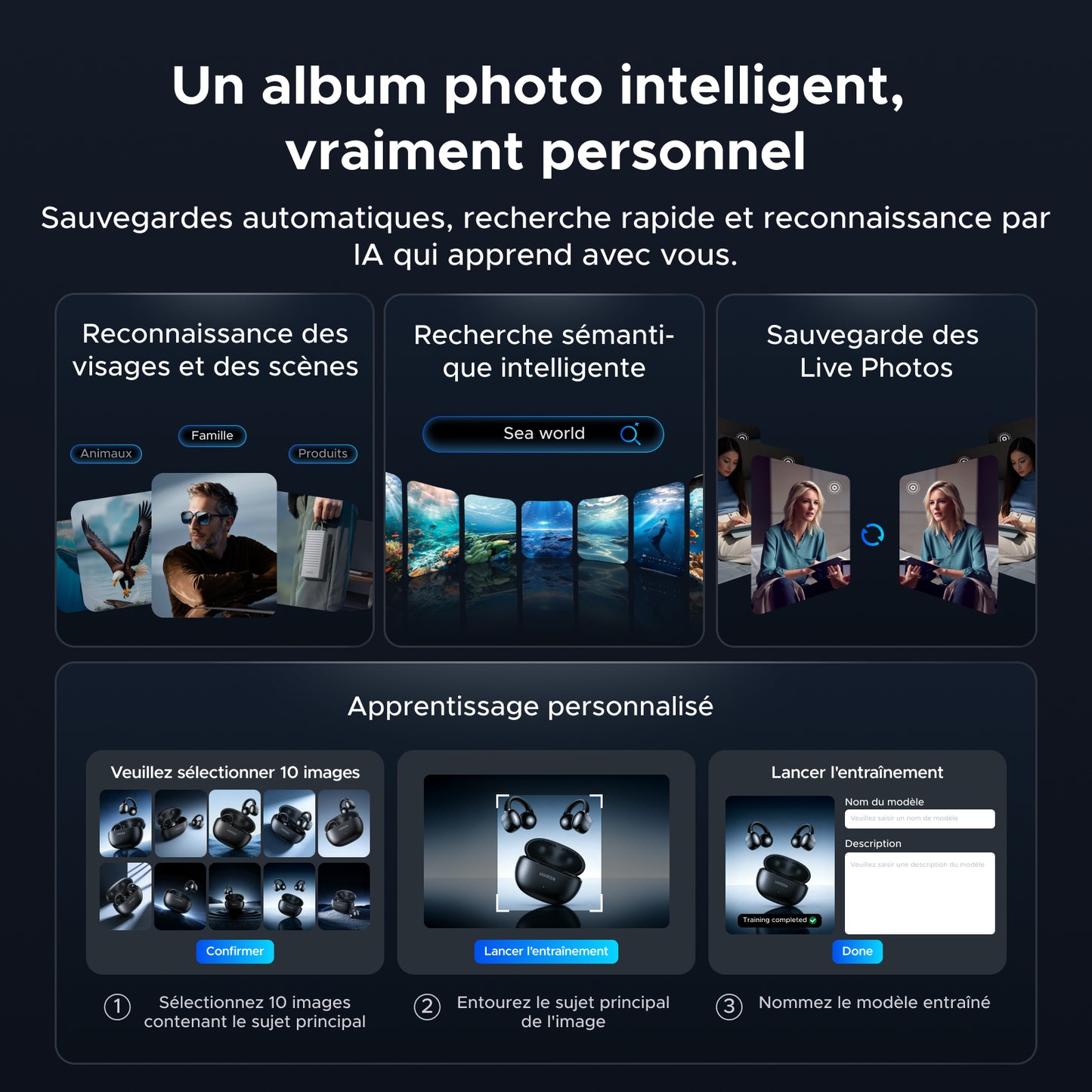 UGREEN NASync DXP4800 Pro - NAS 4 baies 136 To