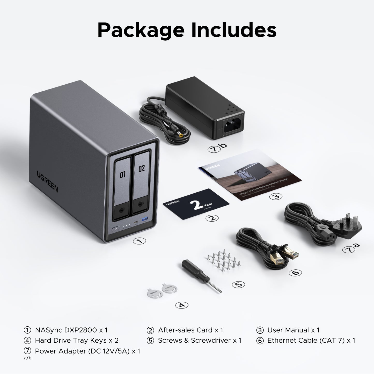 UGREEN NASync DXP2800