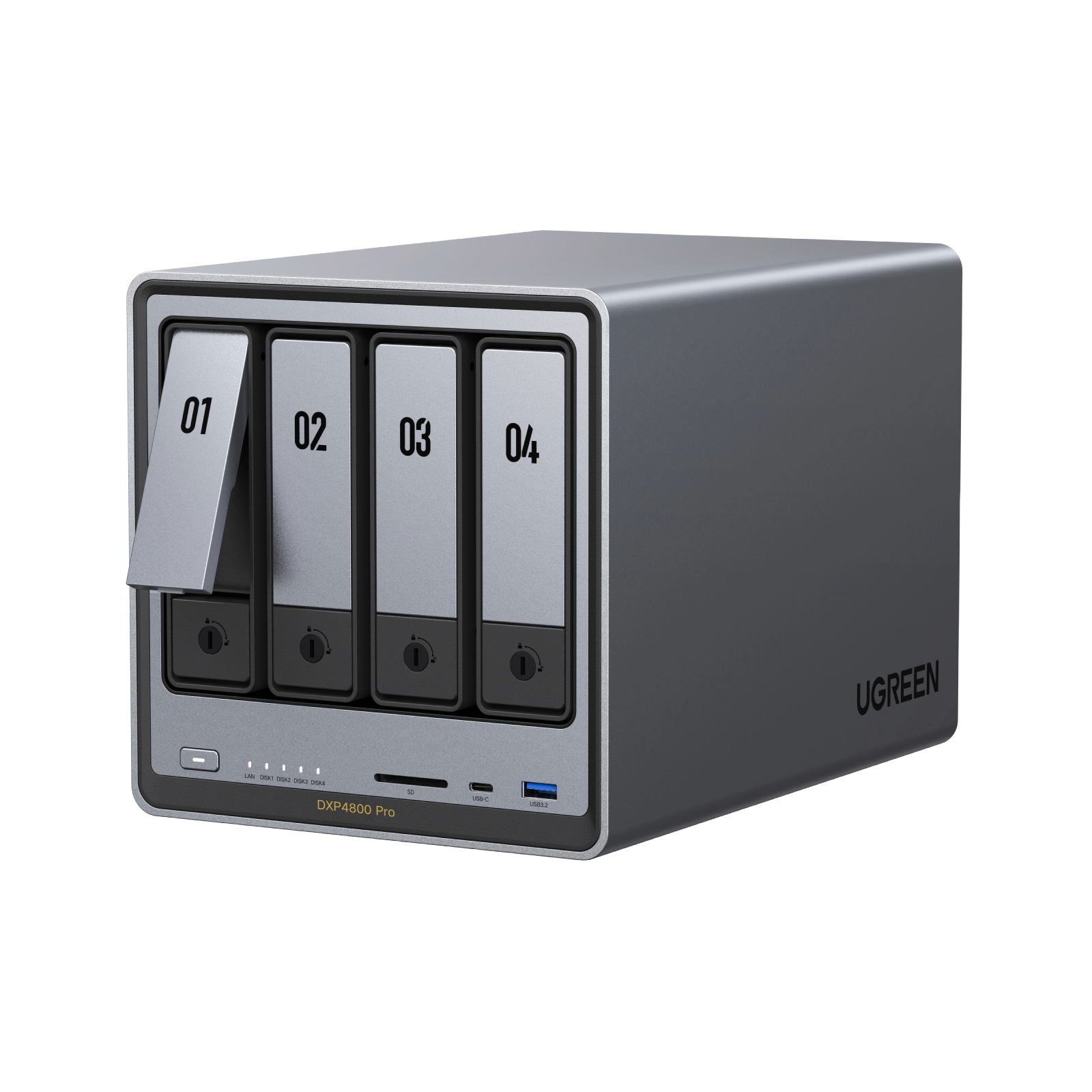 UGREEN NASync DXP4800 Pro - NAS 4 baies 136 To