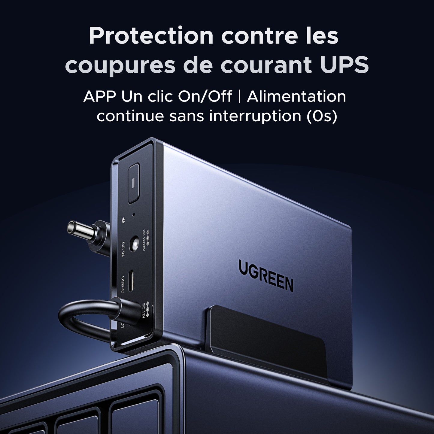 UGREEN NAS 120W DC Uninterruptible Power Supply