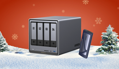 UGREEN NASync DXP4800 Plus | Serveur NAS 4 baies