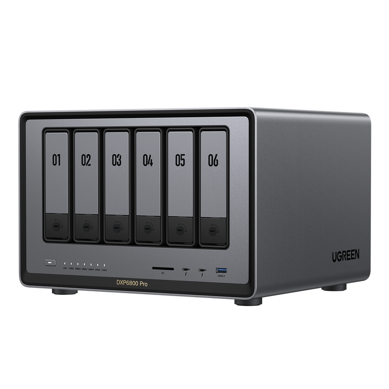 UGREEN NASync DXP6800 Pro | Serveur NAS 6 baies