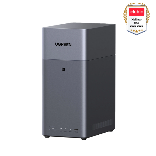 NAS UGREEN NASync DH2300 - 2 Baies - 60 To