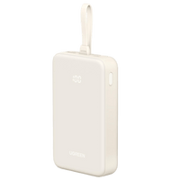 UGREEN Power Bank 20000mAh Charge rapide avec câble USB - C intégré